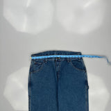 Dickies Carpenter Jeans - 33W 30L Blue Denim