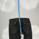 Levis 501 Jeans - 34W 28L Dark Wash Denim