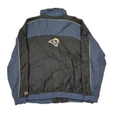 Los Angeles Rams Nfl Football Track Jacket - 2XL Blue Polyester