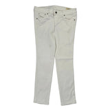 Diesel Jeans - 32W UK 10 White Cotton