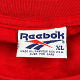 Wisconsin Soccer Camp Reebok Single Stitch T-Shirt - XL Red Cotton