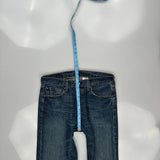 501 Levis Jeans - 33W 30L Blue Cotton