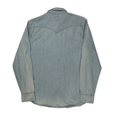 Levis Denim Shirt - Large Light Wash Cotton