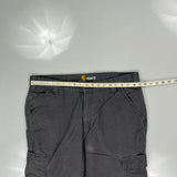 Carhartt Cargo Trousers - 38W 32L Grey Cotton Blend