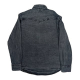 Levis Denim Shirt - Large Gray Cotton
