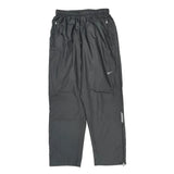 Nike Track Pants - Large Gray Polyester