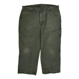 Dickies Carpenter Pants - 36W 28L Green Cotton