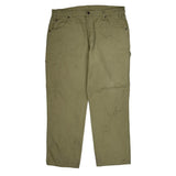 Dickies Carpenter Pants - 38W 30L Khaki Cotton
