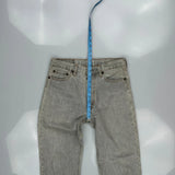501 Levis Jeans - 29W 29L Grey Denim