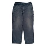 Loose Original Fit Carhartt Carpenter Trousers - 30W 30L Navy Cotton