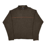 Woolrich Sweater - Large Brown Wool