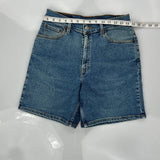 Levis Denim Shorts - 28W UK 10 Blue Denim