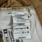 Carhartt Carpenter Trousers - 31W 30L Brown Cotton