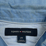 Tommy Hilfiger Shirt - Large Blue Cotton