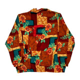 1980'S Bon Worth Floral Shell Jacket - Large Multicoloured Polyester