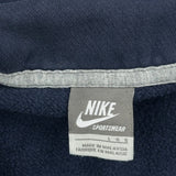 Nike Track Jacket - Large Navy Cotton