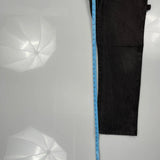 Dickies Carpenter Trousers - 33W 29L Black Cotton