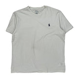 Polo By Ralph Lauren T-Shirt - Medium White Cotton