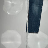 Eight 732 Graphic Jeans - 33W 33L Yellow Cotton