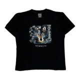 Age 14 Prairie Mountain Single Stitch T-Shirt - Large Black Cotton