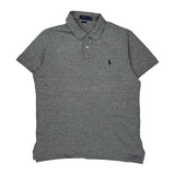 Polo By Ralph Lauren Slim Fit Polo Shirt - XL Grey Cotton