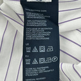 Tommy Hilfiger Striped Shirt - Large White Cotton