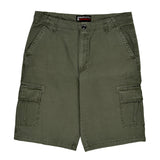Urban Supply Cargo Shorts - 34W 11L Khaki Cotton