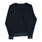 Tommy Hilfiger Jumper - Large Grey Cashmere Blend