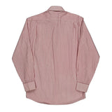 Tommy Hilfiger Striped Shirt - Small Red Cotton