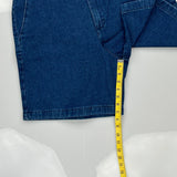 Riders Denim Shorts - 32W UK 14 Blue Denim