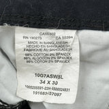 Wrangler Cargo Pants - 34W 30L Black Cotton