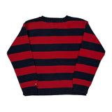 Age 4 Tommy Hilfiger Striped Sweater - XS Navy Cotton