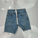 Carhartt Denim Shorts - 31W 10L Blue Cotton