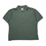 Lacoste Polo Shirt - Large Green Cotton