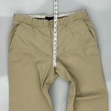 Tommy Hilfiger Chinos - 34W 30L Beige Cotton