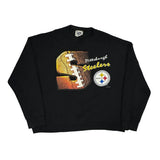 Pittsburgh Steelers Lee Sport Graphic Sweatshirt - 2XL Black Cotton