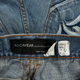Rocawear Hip Hop Jeans - 32W 30L Blue Denim