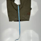 Wrangler Cargo Trousers - 36W 32L Green Cotton