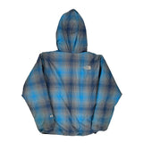 Age 10-12 The North Face Checked Puffer - Medium Blue Polyester