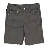 Age 4 True Religion Denim Shorts - Smallw 6L Grey Cotton