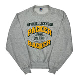 Packer Backer Russell Athletic Graphic Sweatshirt - XL Grey Cotton