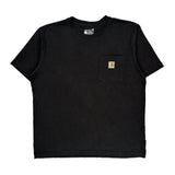Carhartt T-Shirt - Large Black Cotton