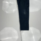 Wrangler Cargo Pants - 32W 30L Dark Wash Cotton