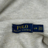Polo By Ralph Lauren Long Sleeve T-Shirt - Large Beige Cotton