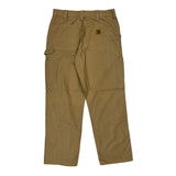 Carhartt Carpenter Pants - 32W 30L Brown Cotton