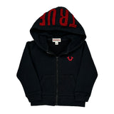 Age 3 True Religion Hoodie - 2XS Black Cotton