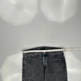 Levis 501 Jeans - 34W 32L Gray Cotton