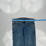 505 Levis Jeans - 33W 30L Blue Denim
