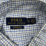 Polo By Ralph Lauren Checked Shirt - XL Blue Cotton