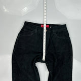 550 Levis Cord Trousers - 30″ Waist Black Cotton